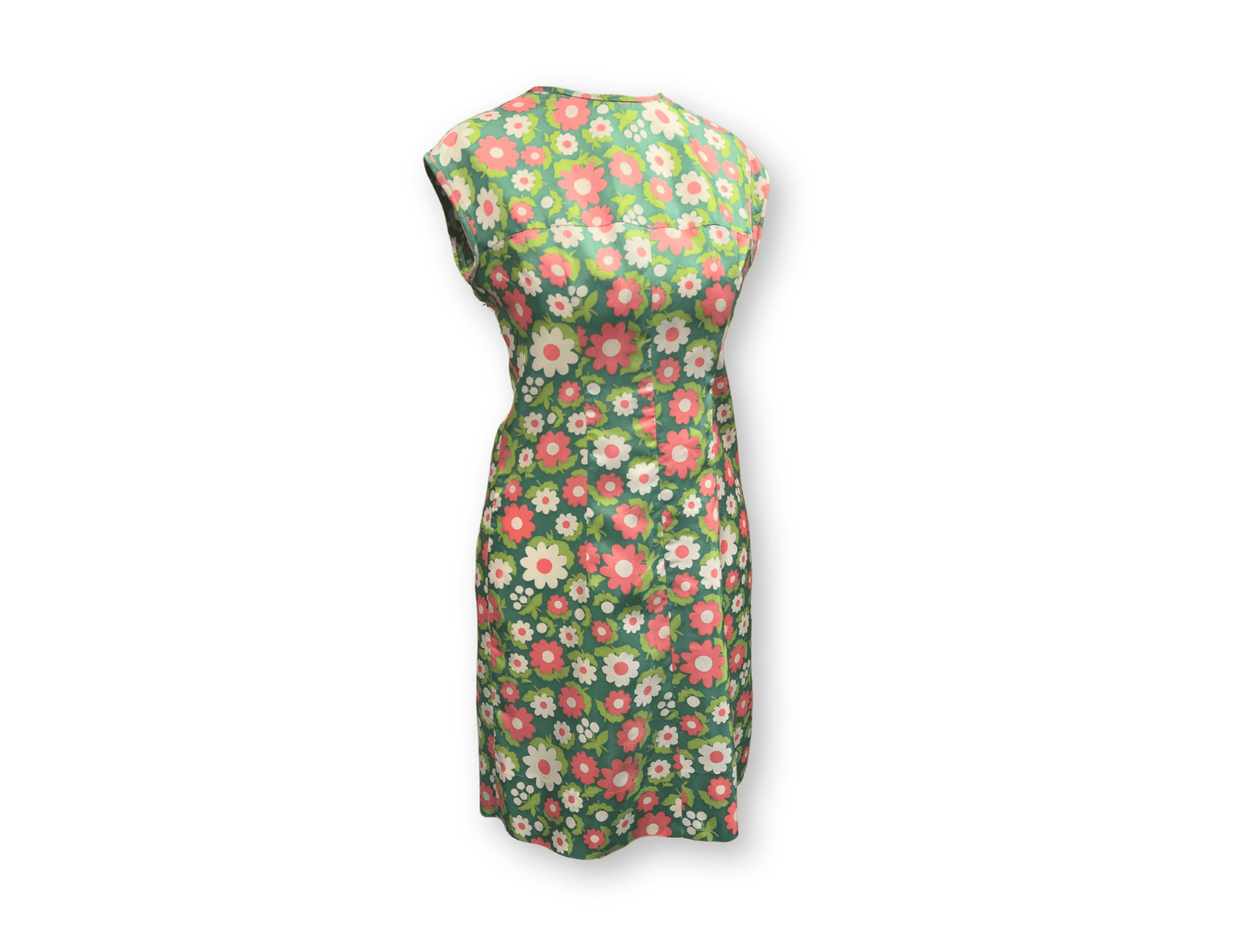 Retro Floral Mod Mini Dress