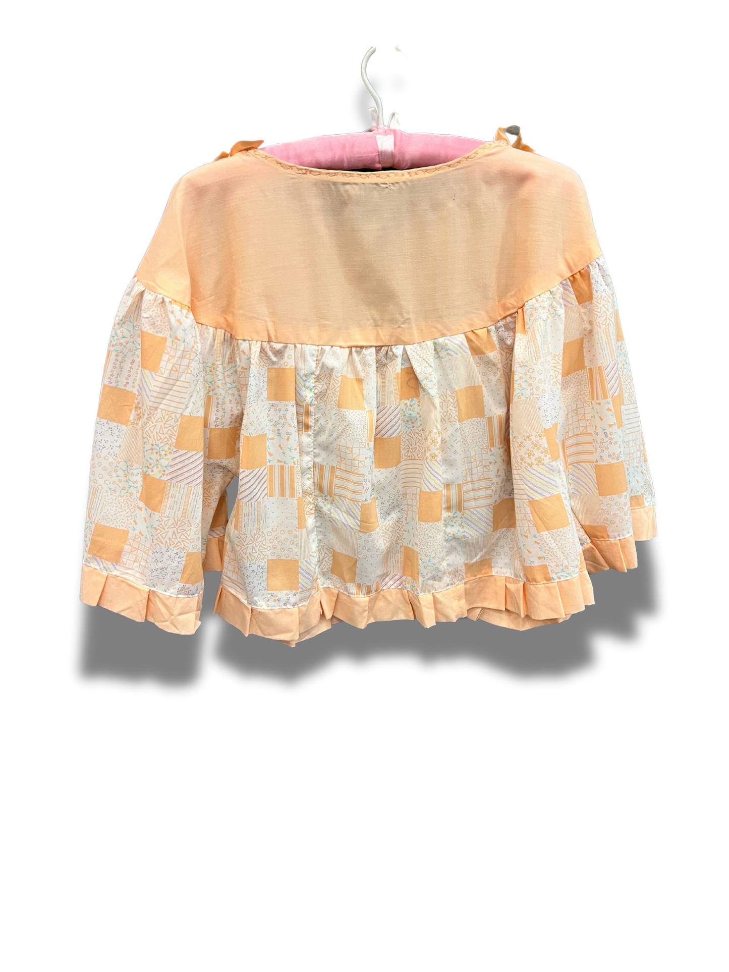 Sweet Peach Vintage Top
