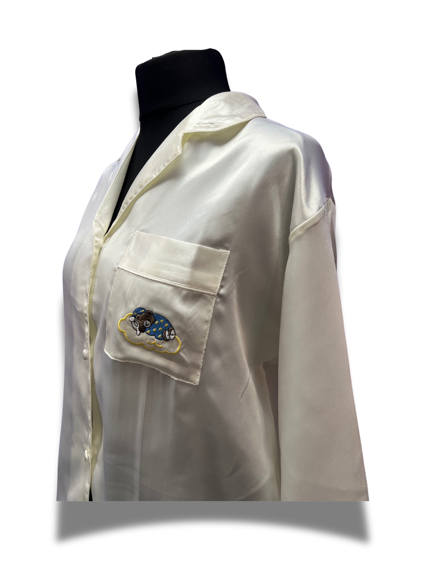 Sweet Teddy Shirt Dress