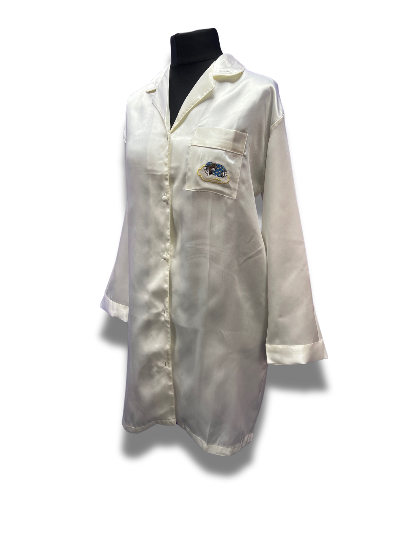 Sweet Teddy Shirt Dress