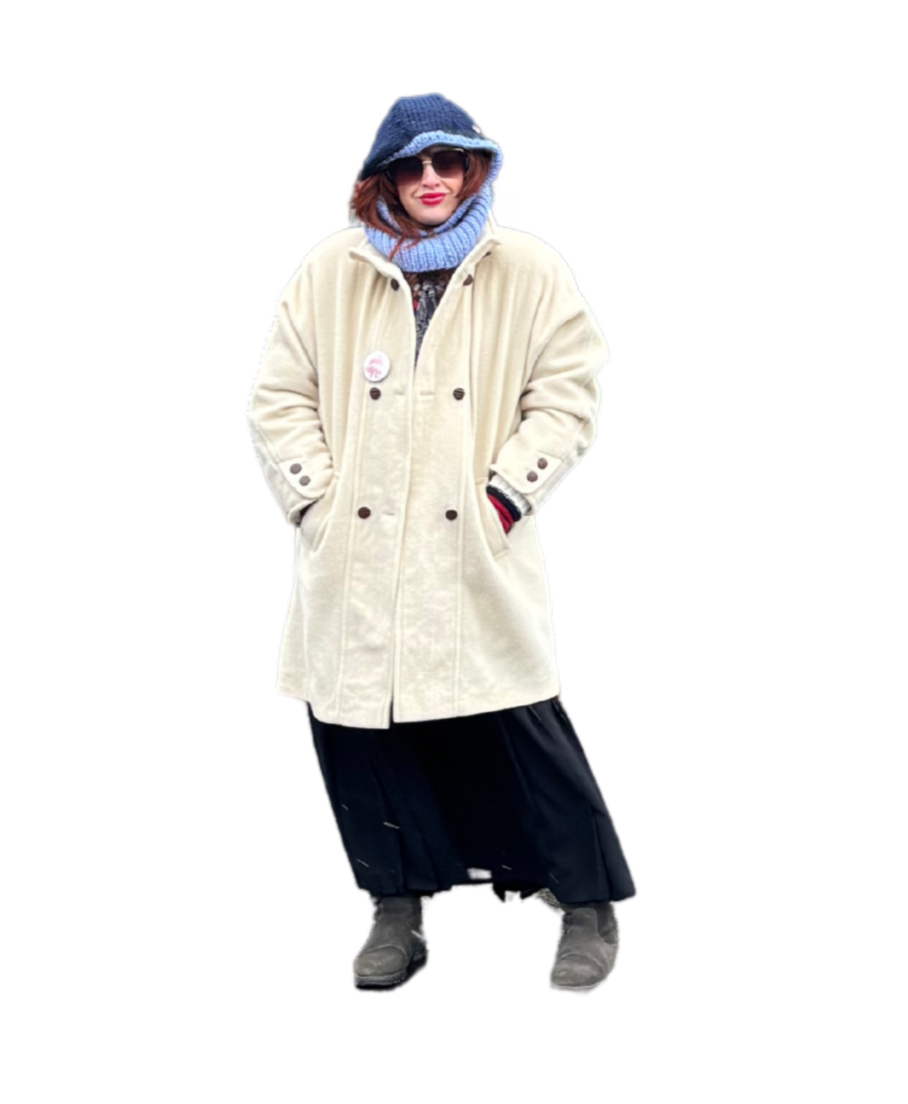 Cool Wool 1980s Coat