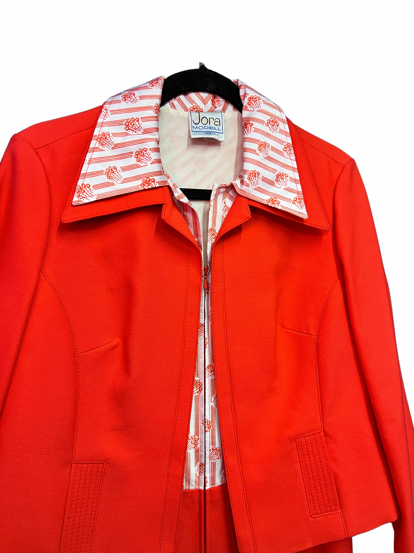 Retro, Red Dress & Jacket