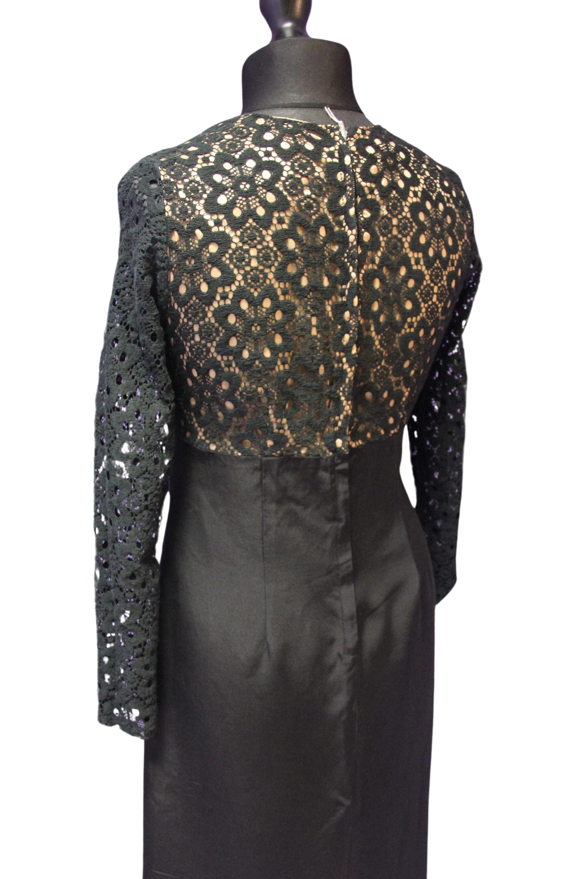 Lace Long Sleeve 1960s Contesa Dress