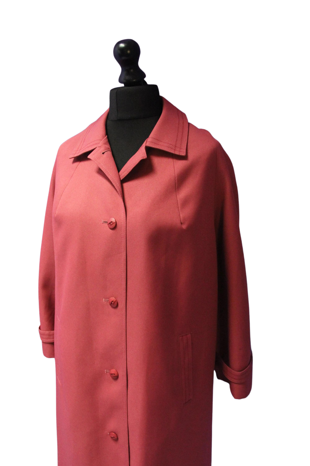 Chic 1960s Mackintosh Jacket
