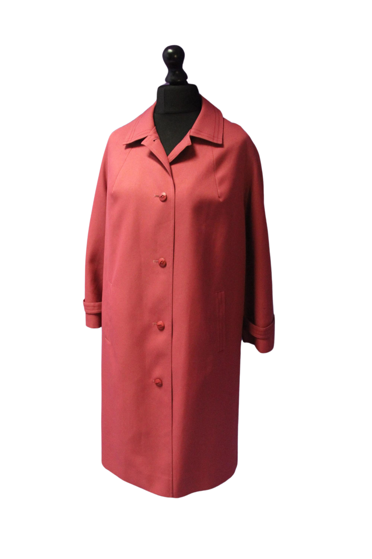 Chic 1960s Mackintosh Jacket