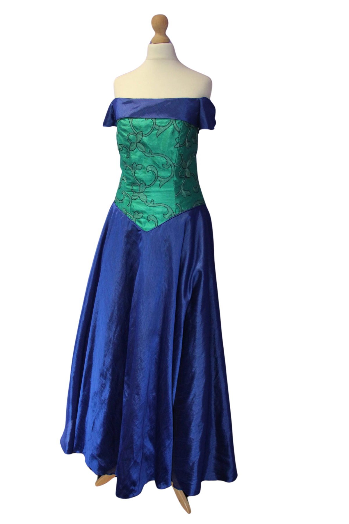 Bold 1980s Ball Gown