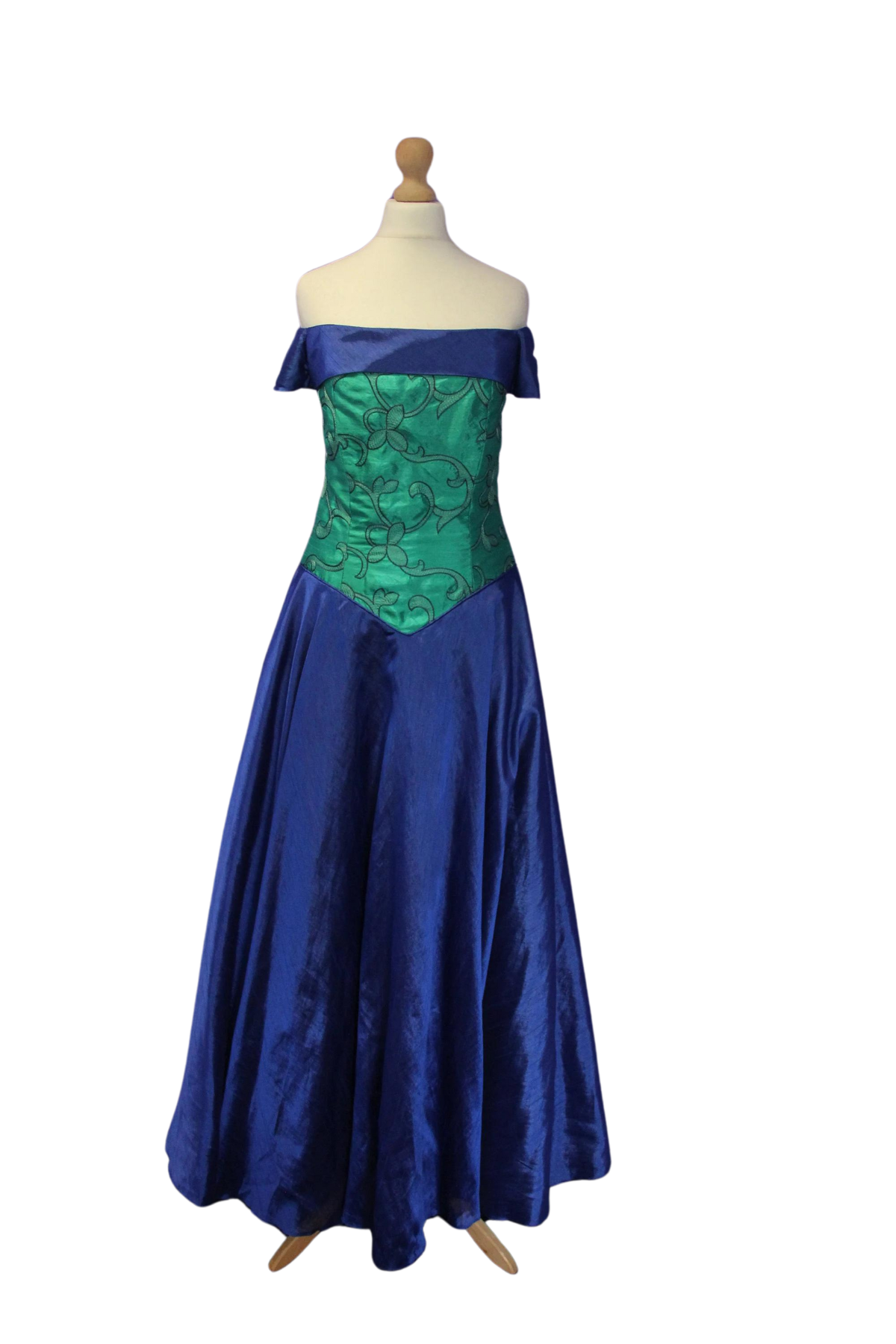 Bold 1980s Ball Gown