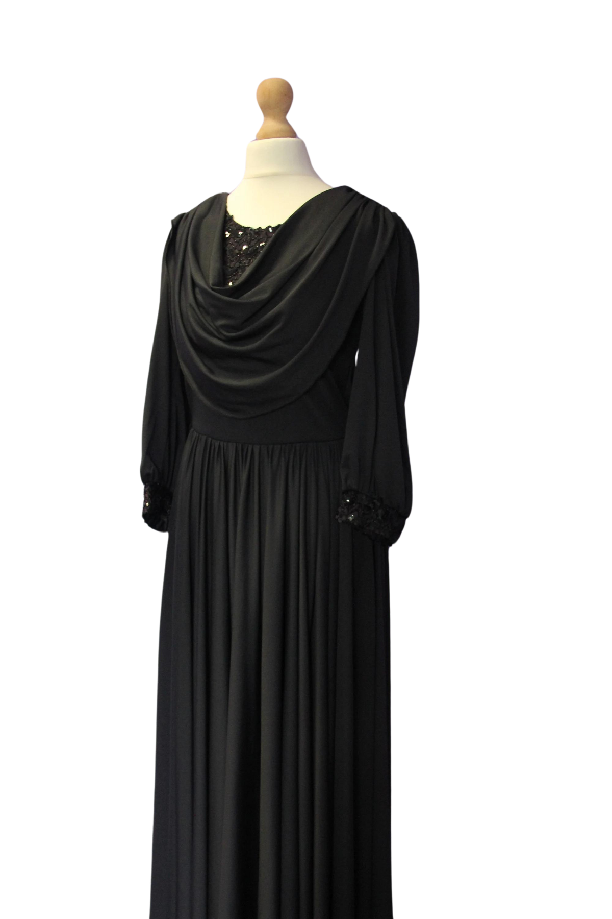 Black After Six Evening Gown