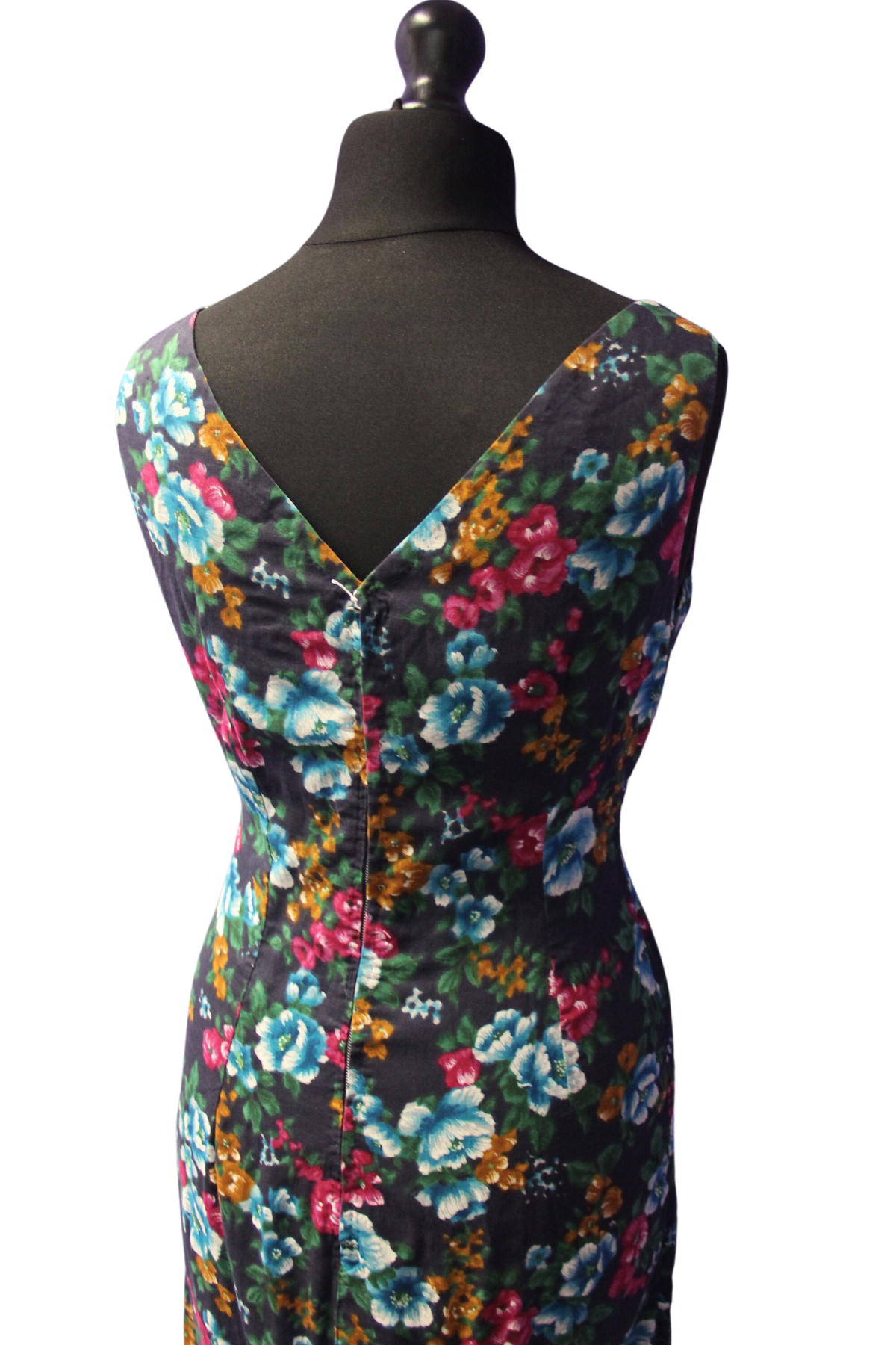 Floral 1950s Wiggle Dress