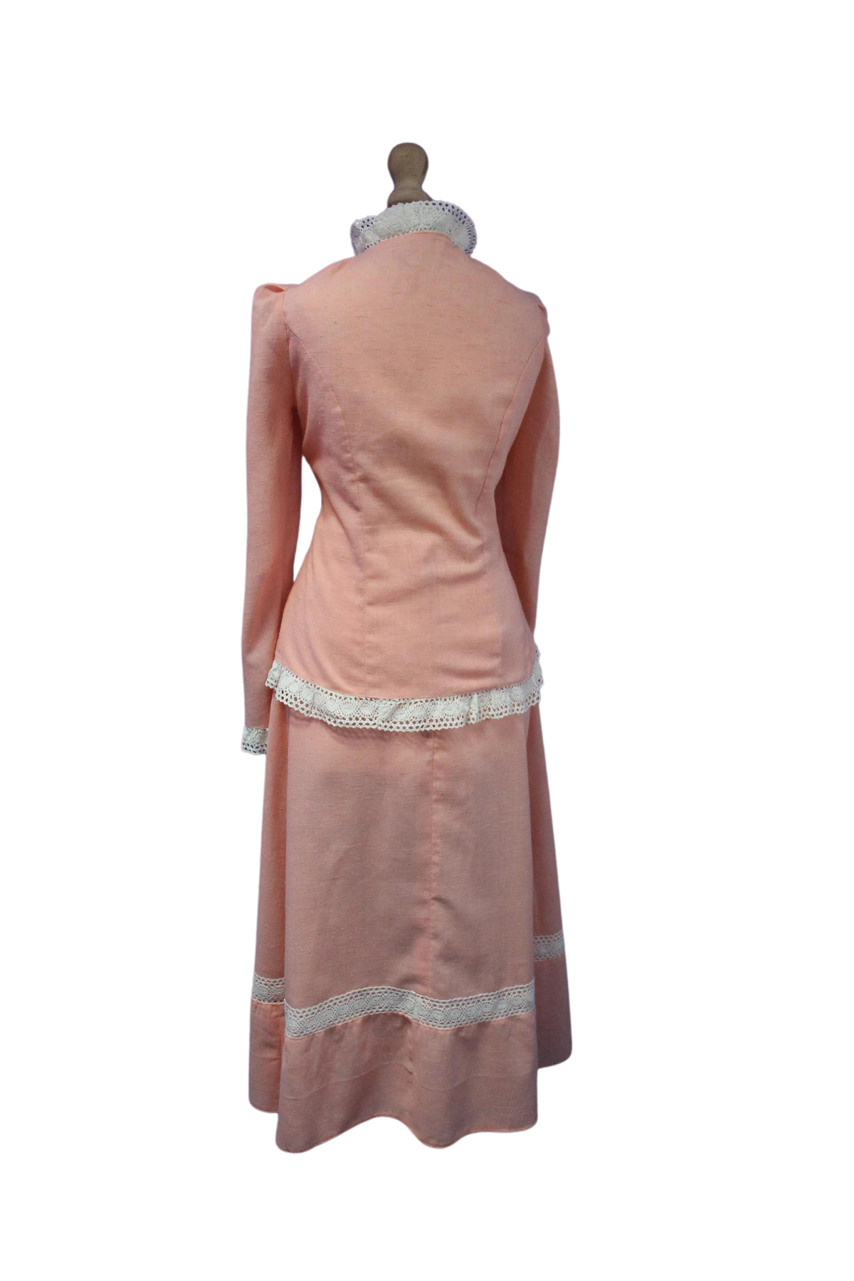 Peach Mr Darren Midi Skirt Suit