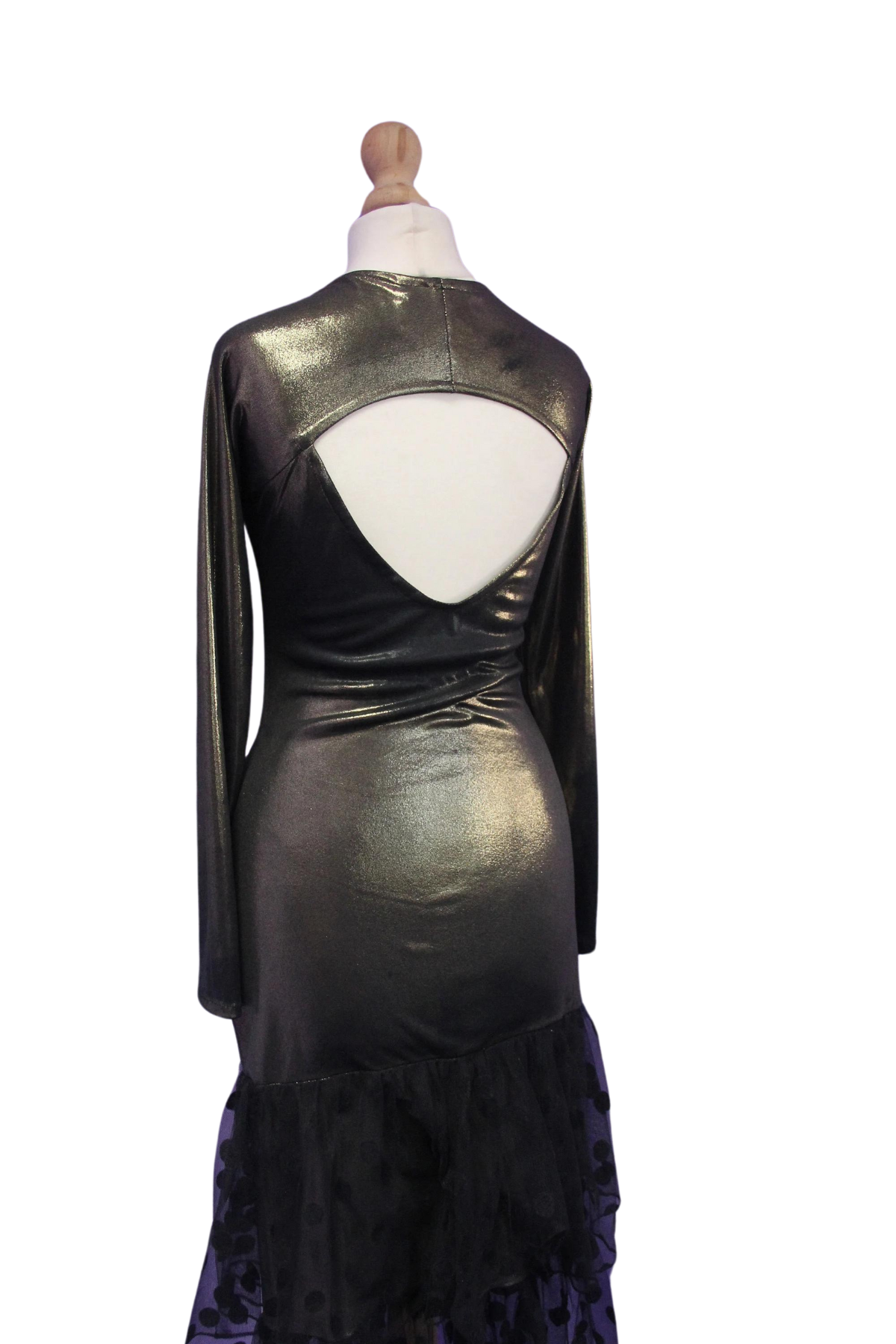 Gold Lamé Party Dress