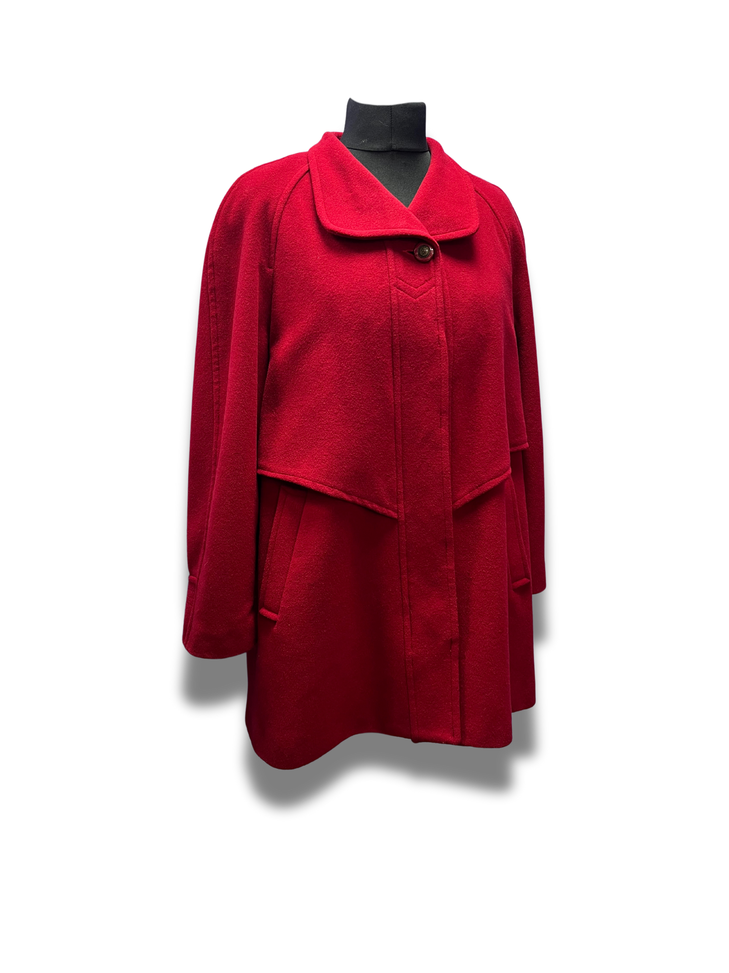 Chic & Cosy Red Coat