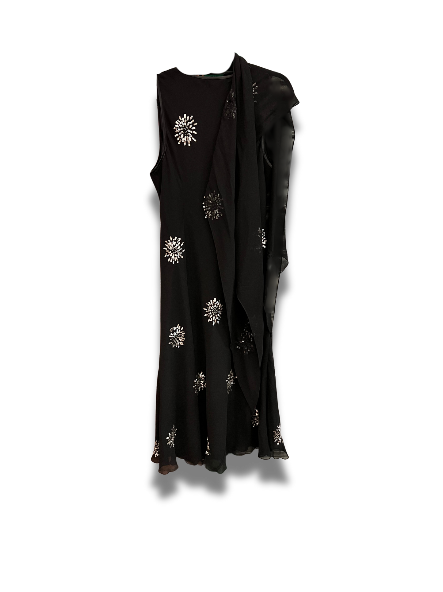 Slinky Evening Dress & Scarf