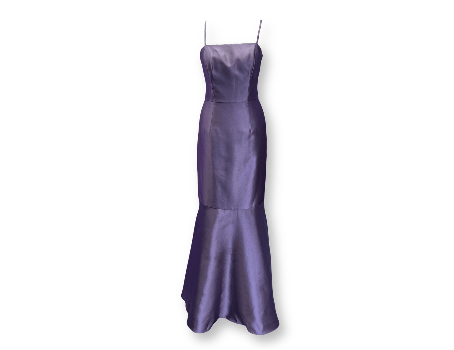 Lilac Fishtail Evening Gown