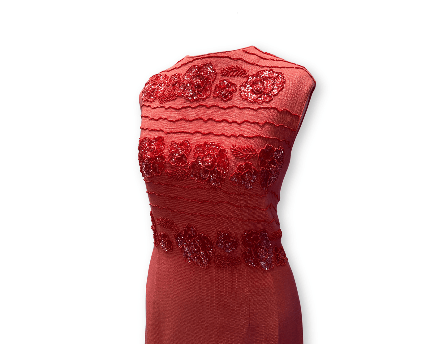 Beaded Girl Group Shift Dress