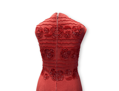 Beaded Girl Group Shift Dress