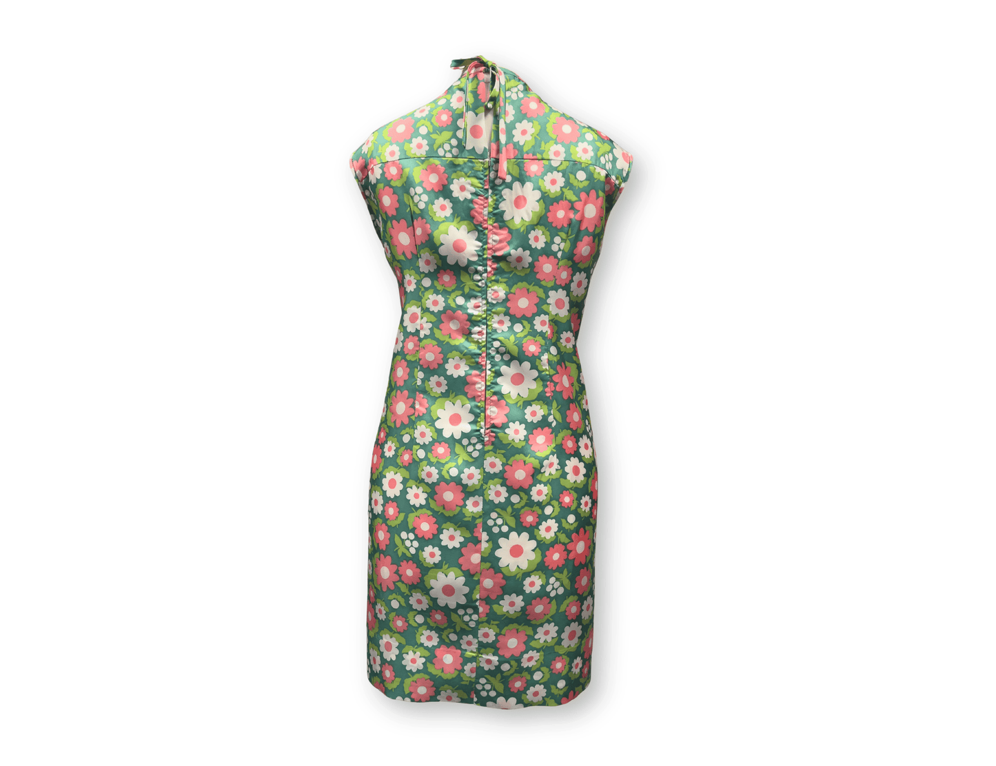 Retro Floral Mod Mini Dress