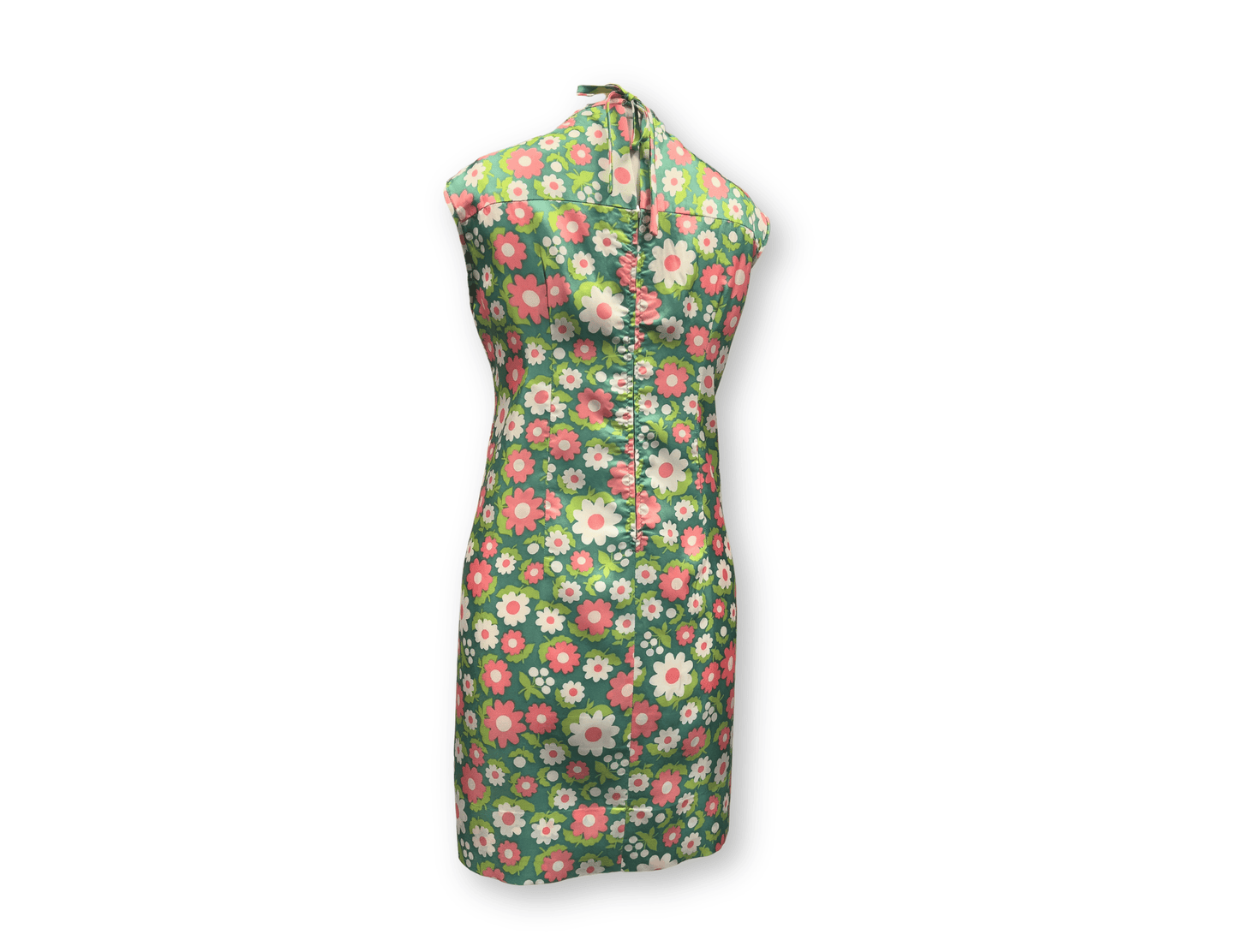 Retro Floral Mod Mini Dress