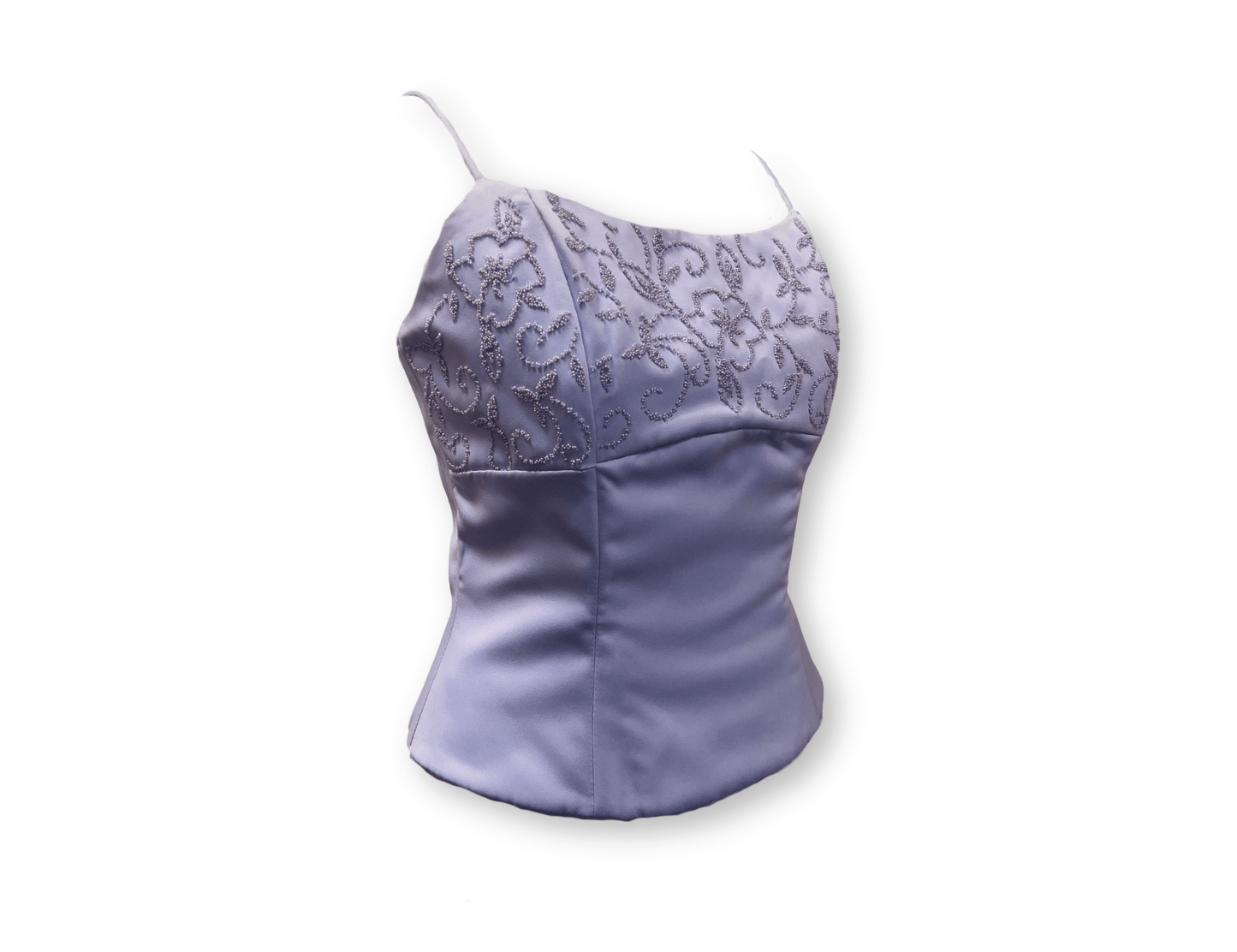 Lilac Corset Formal Matching Set