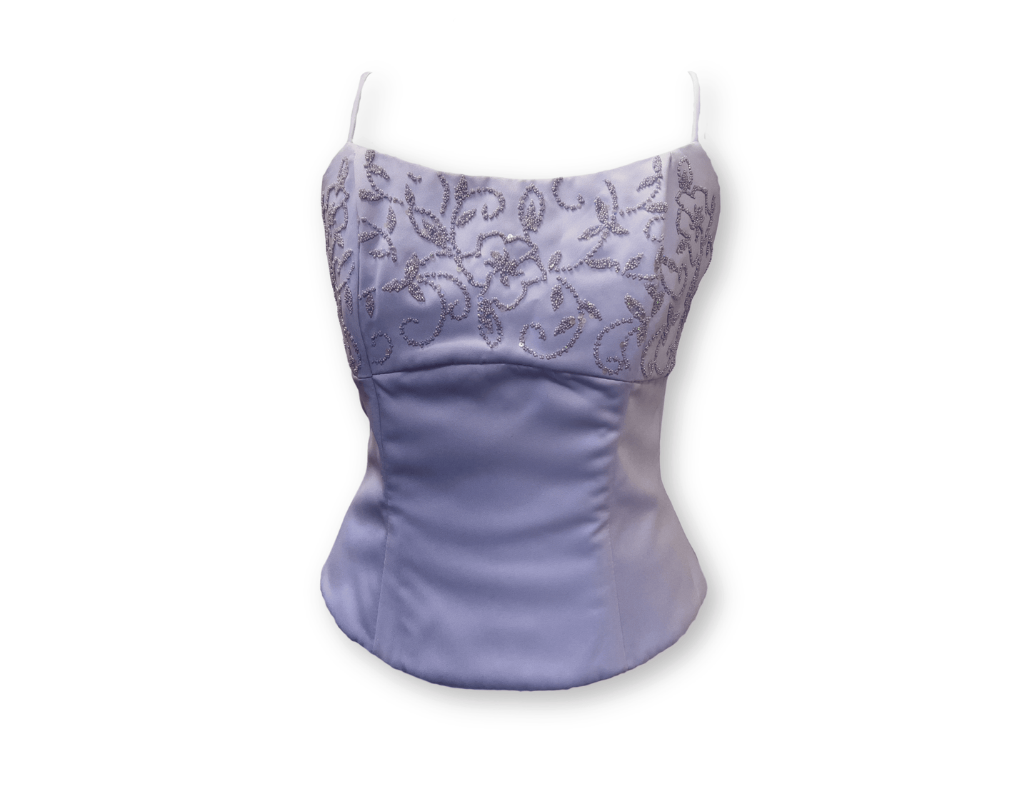 Lilac Corset Formal Matching Set