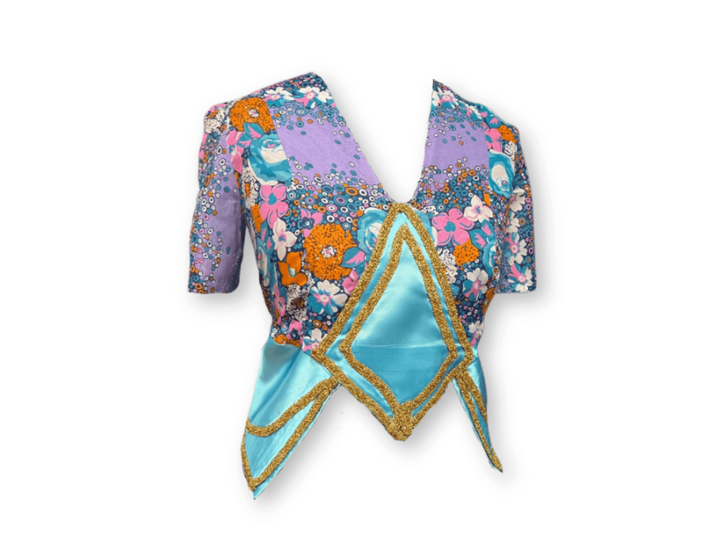 Psychedelic Floral Two Piece Set