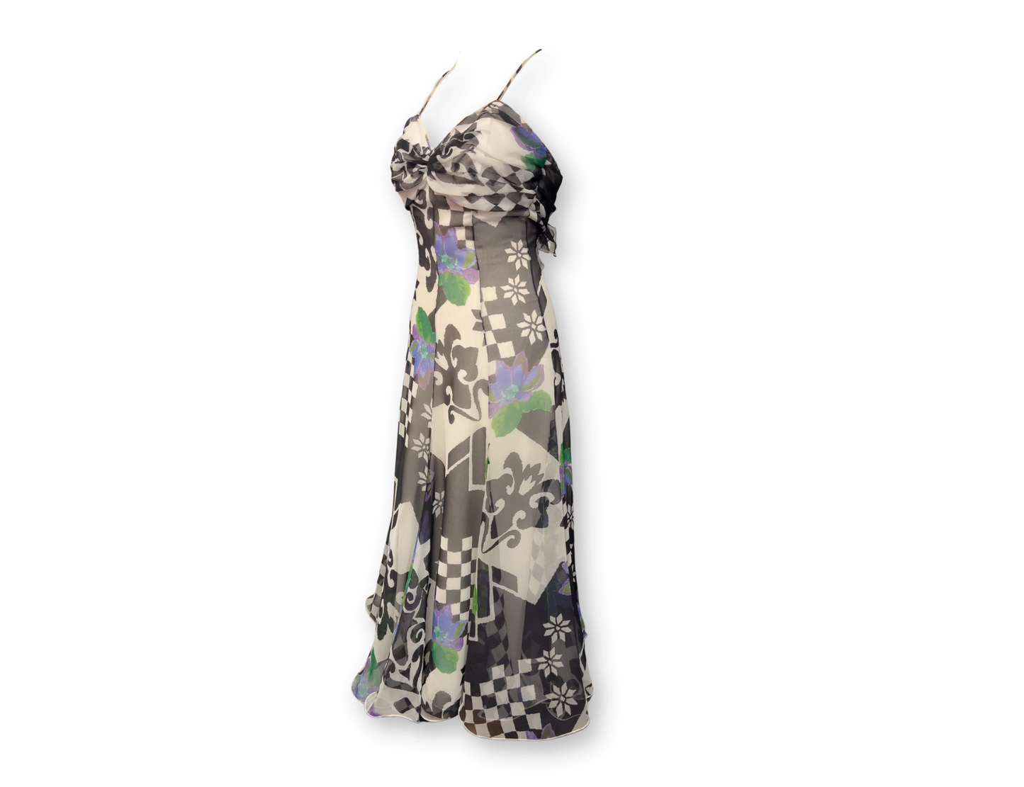 Graphic Floral Occasion Dress