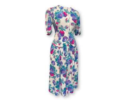 Bold Floral Two Piece Set