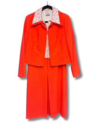 Retro, Red Dress & Jacket
