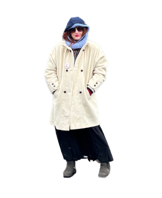 Cool Wool 1980s Coat