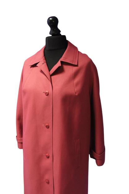 Chic 1960s Mackintosh Jacket