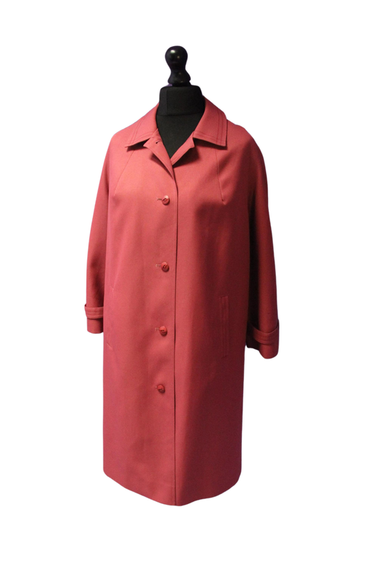 Chic 1960s Mackintosh Jacket