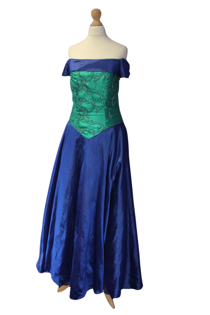 Bold 1980s Ball Gown