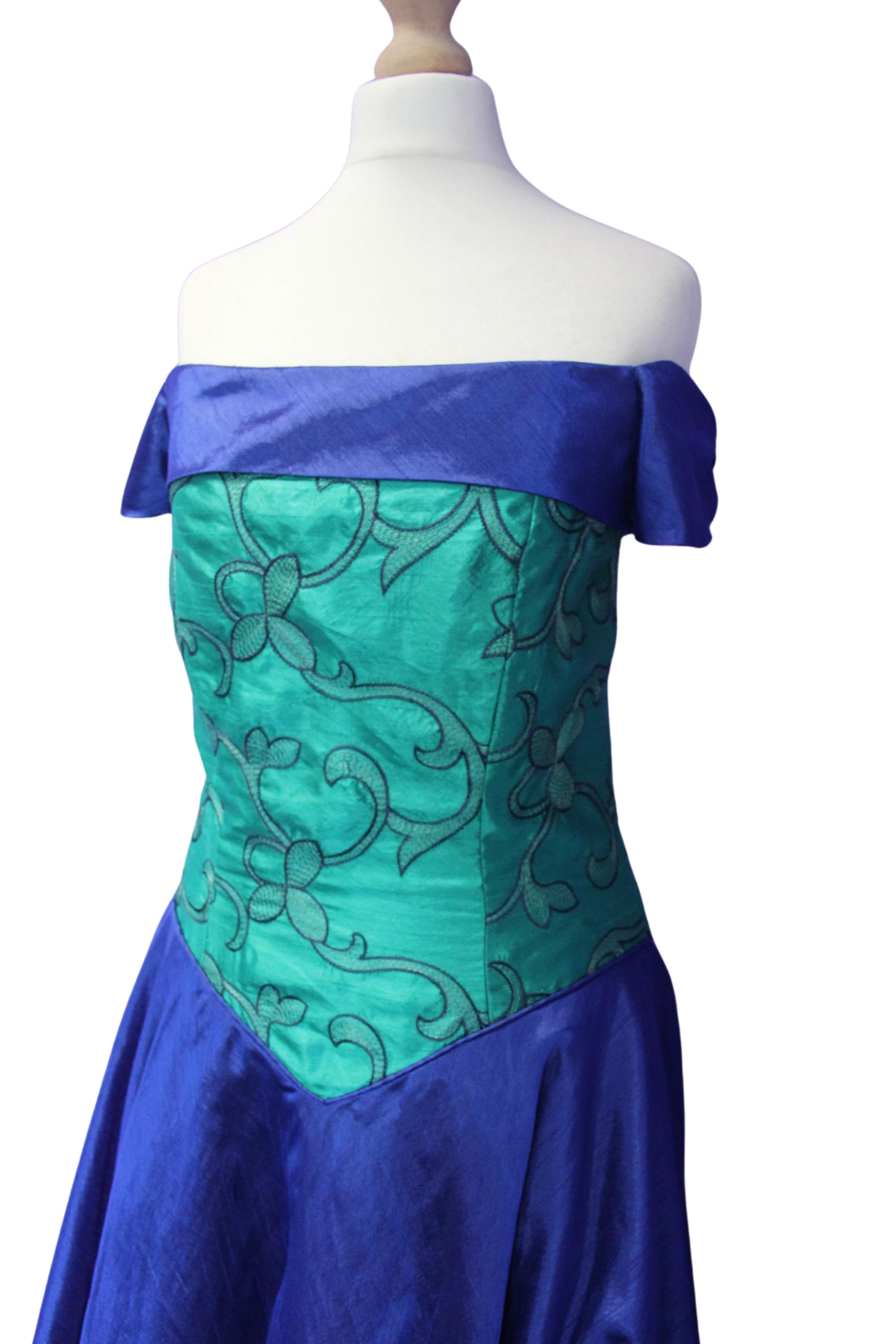 Bold 1980s Ball Gown