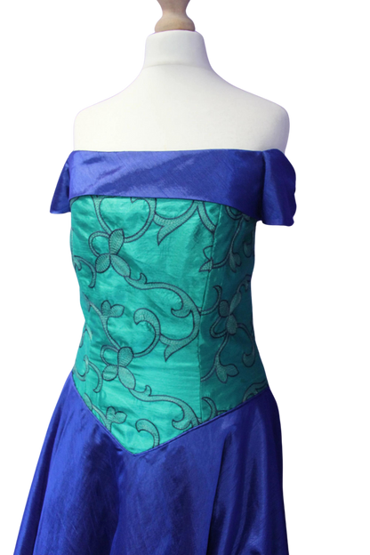 Bold 1980s Ball Gown