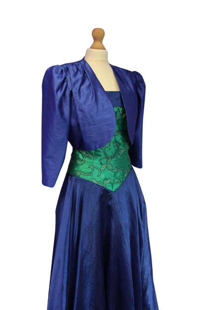 Bold 1980s Ball Gown