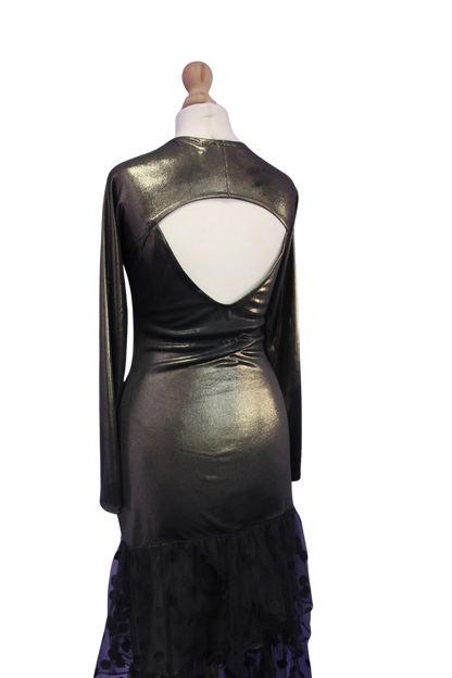 Gold Lamé Party Dress