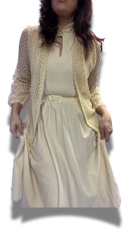 Sweet 1970s Midi Dress