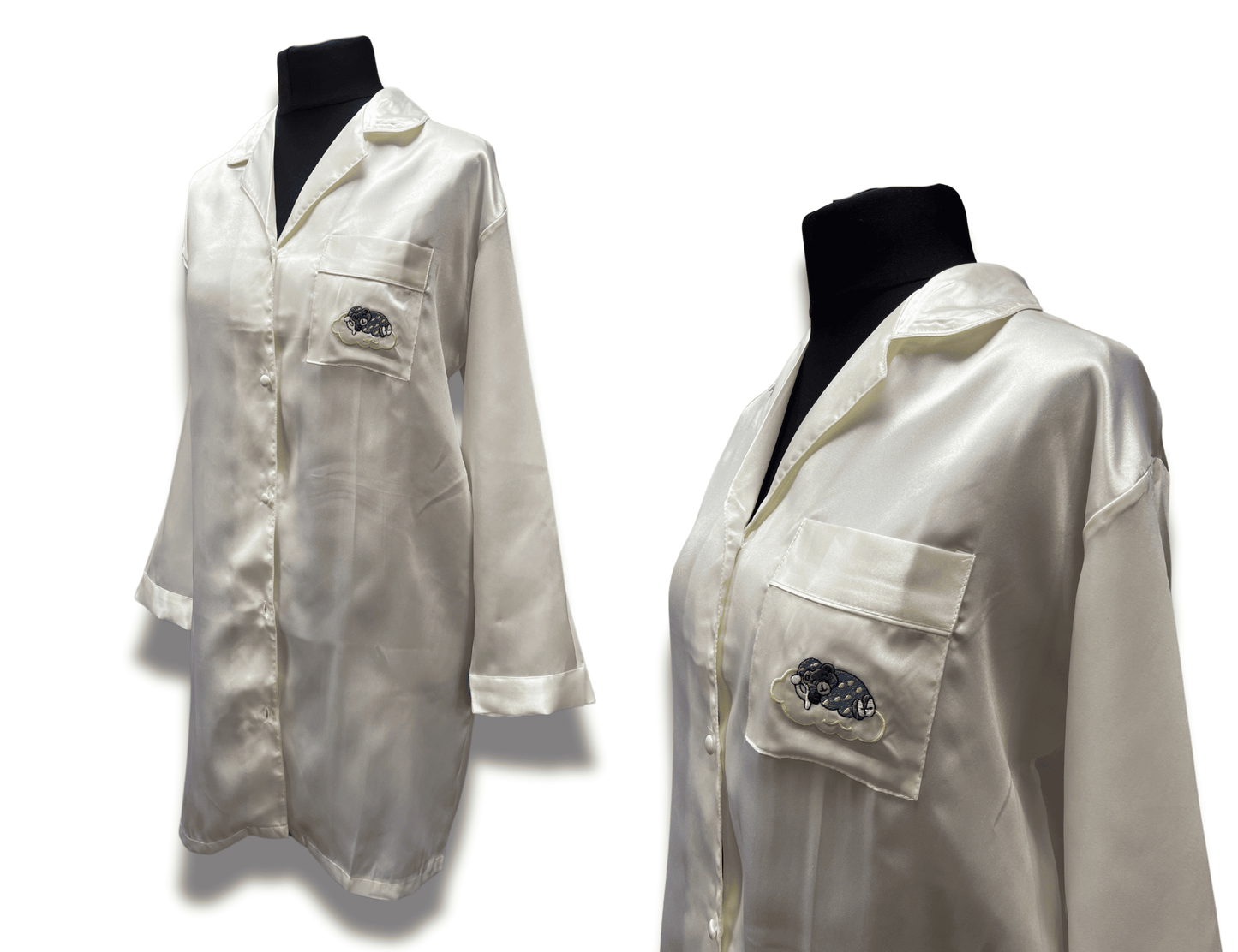 Sweet Teddy Shirt Dress