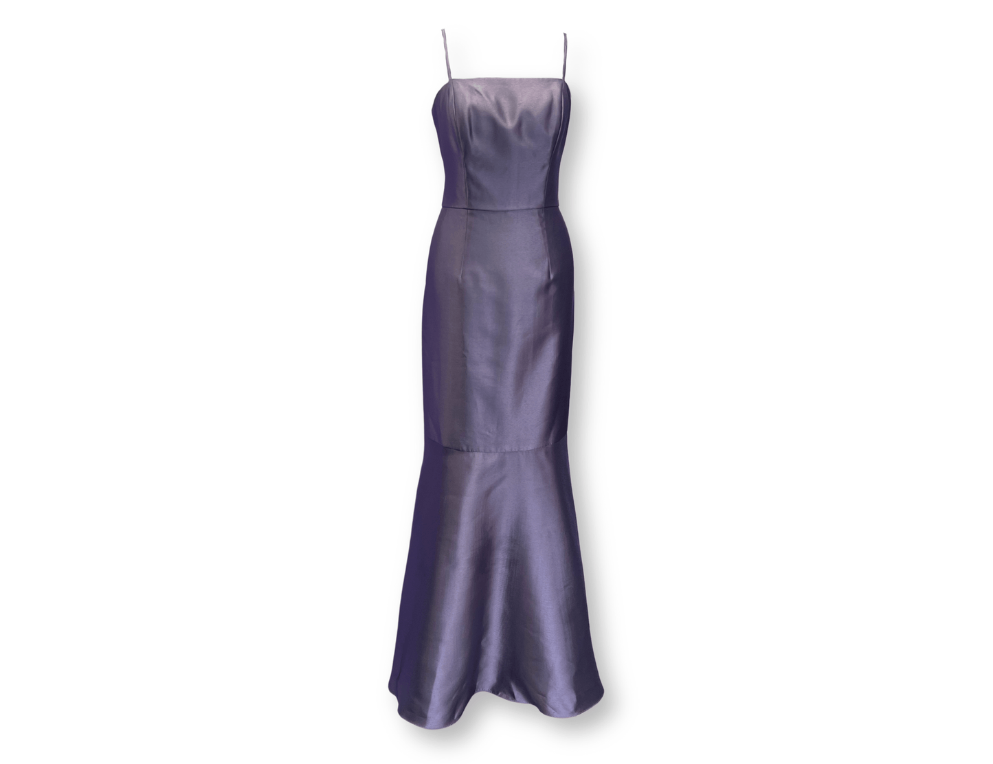 Lilac Fishtail Evening Gown