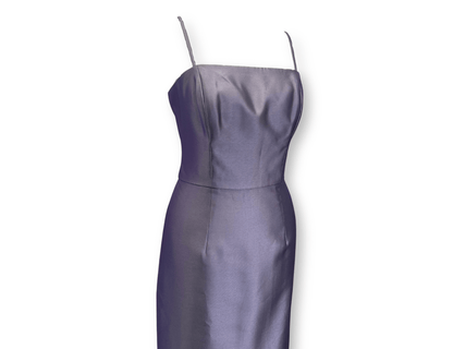 Lilac Fishtail Evening Gown