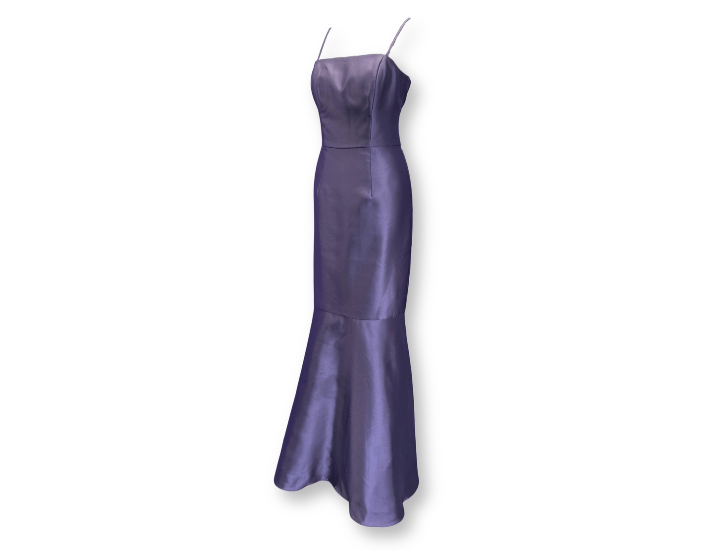 Lilac Fishtail Evening Gown